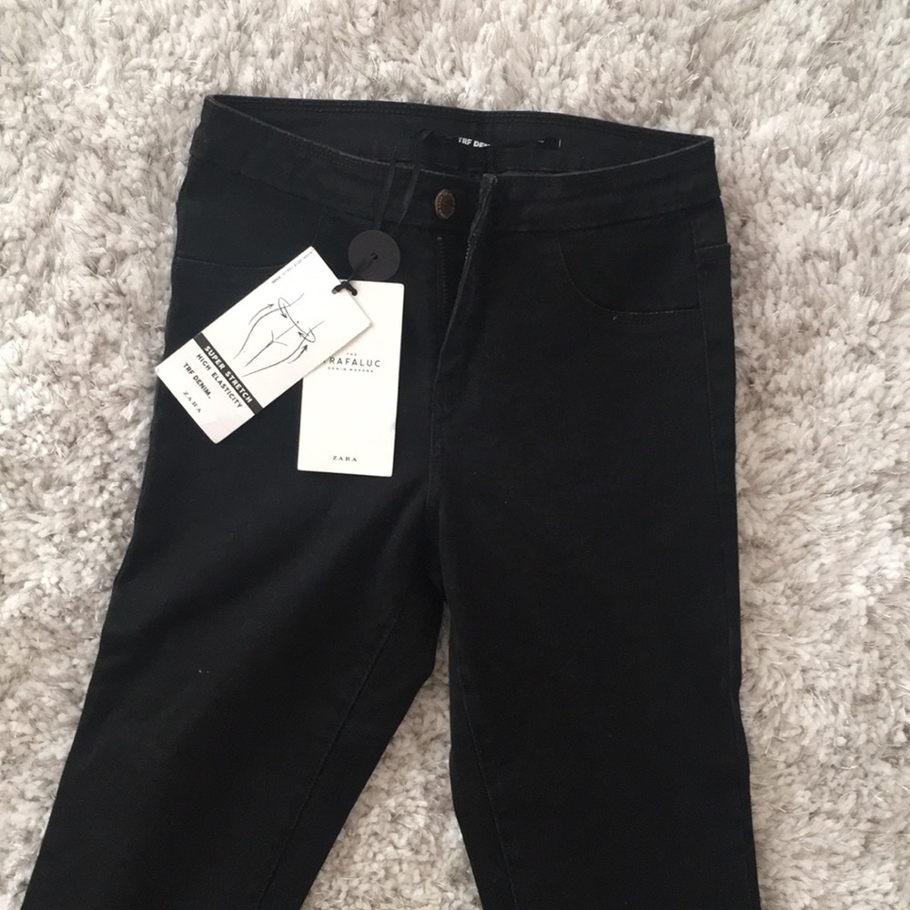 Zara black jeggings